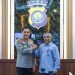 Kapolda Jambi Irjen Pol Krisno H Siregar menerima kunjungan manajemen PTPN IV Regional 4 dirunag kerjanya , Jumat (21/11/2025) (dok. Humas)