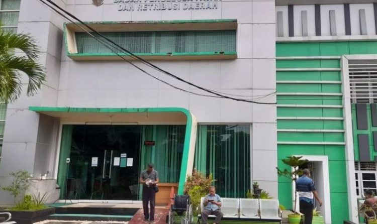 Kantor Badan Pengelola Pajak dan Retribusi Daerah (BPPRD) Kota Jambi. (Dok. Stepanus)
