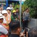 Para wali kota peserta Muskomwil II APEKSI Sumbagsel meninjau Instalasi Pengolahan Air Limbah (IPAL) Terpusat Sijenjang di Kota Jambi, Kamis, sebagai bagian dari agenda visitasi lapangan. (Dok. Stepanus)