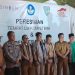 General Manager PT Sinar Sentosa Primatama bersama perwakilan Dinas Pendidikan, Kepolisian, dan pihak SMK Negeri 10 Merangin saat peresmian Tempat Uji Kompetensi (TUK) Astra Honda di Merangin, Senin (14/10/2025). (Dok. Sinsen)