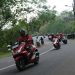 Para peserta Honda Bikers Day 2025 melakukan touring menuju lokasi acara puncak di Garut, Jawa Barat. (Dok. Sinsen)