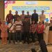 Jajaran kepala dan pengurus OJK se-sumbagsel di berfoto bersama di Lampung pada 28–29 November 2025. (Dok.daus