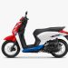 Tampilan New Honda Genio tampil dengan desain dan warna baru (Dok. Sinsen)