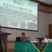 Danrem 042/Garuda Putih Brigjen TNI Heri Purwanto menyampaikan sambutan saat membuka Forum Group Solution (FGS) Evaluasi Oplah, CSR, dan Padi Gogo untuk mendukung peningkatan luas tambah tanam (LTT) Provinsi Jambi di Aula Balai Prajurit Makorem 042/Gapu, Selasa (4/11/2025). (Dok, Penrem 042/Gapu)