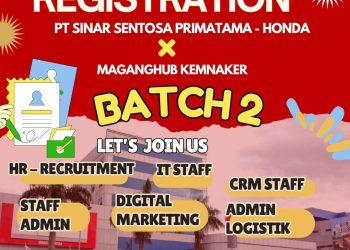 Banner pendaftaran Program Pemagangan Nasional Batch 2 bekerja sama dengan Maganghub Kemnaker. (Dok. Sinsen)