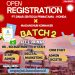 Banner pendaftaran Program Pemagangan Nasional Batch 2 bekerja sama dengan Maganghub Kemnaker. (Dok. Sinsen)