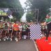 Ribuan peserta bersiap di garis start mengikuti Fun Run 5K dalam rangka HUT ke-66 Korem 042/Garuda Putih di Kota Jambi, Sabtu (8/11/2025). (Dok. Nahar)