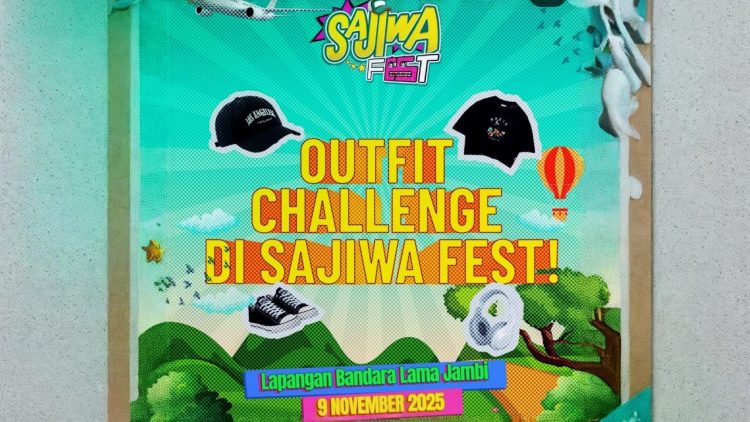 Banner Outfit Challenge Sajiwa Fest 2025 (Dok. Instagram @sajiwafest.id)