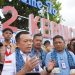 Gubernur Jambi Al Haris memberikan keterangan kepada wartawan usai menyerahkan bantuan pendidikan program Dumisake di SMA Negeri 2 Kerinci, Kecamatan Air Hangat, Minggu (9/11/2025). (Dok. Erit- Kominfo)