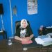 Kepala BKD-SDM Kaur, Sastriana saat memberikan keteragan kepada awak media di ruang kerjanya, Jumat (14/11/2025) lalu, (dok. Supratman)