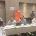 Gubernur Jambi Al Haris memaparkan strategi keterbukaan informasi publik pada Presentasi Uji Publik Monitoring dan Evaluasi (Monev) KIP 2025 yang digelar Komisi Informasi Pusat di Jakarta, Selasa (18/11/2025). (Dok. Erit - Kominfo)