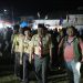 Wakil Bupati Kerinci yang juga Ketua Kwarcab Pramuka Kerinci menyapa peserta pada malam Api Unggun Jambore Ranting Gunung Raya dan Bukit Kerman, yang berlangsung meriah dengan kehadiran ratusan Pramuka dari berbagai gugus depan. (Dok, Deko)