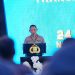 Kapolri Jenderal Listyo Sigit Prabowo menyampaikan arahan dalam Apel Kasatwil 2025 di Mako Satlat Korps Brimob Polri, Cikeas, Bogor, Senin (24/11/2025). (Dok. Humas Polri)