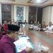 Forkopimda Kota Jambi menghadiri rapat percepatan pengadaan tanah proyek Drainase Utama Sungai Asam di Ruang Rapat Wali Kota Jambi, Selasa (25/11/2025). (Dok, Nahar)