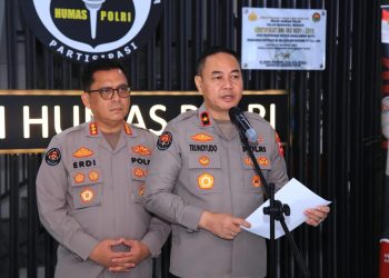 Karopenmas Divhumas Polri, Brigjen Pol. Trunoyudo Wisnu Andiko, dalam keterangan resmi (14/11). (Dok.Humas  Polri)