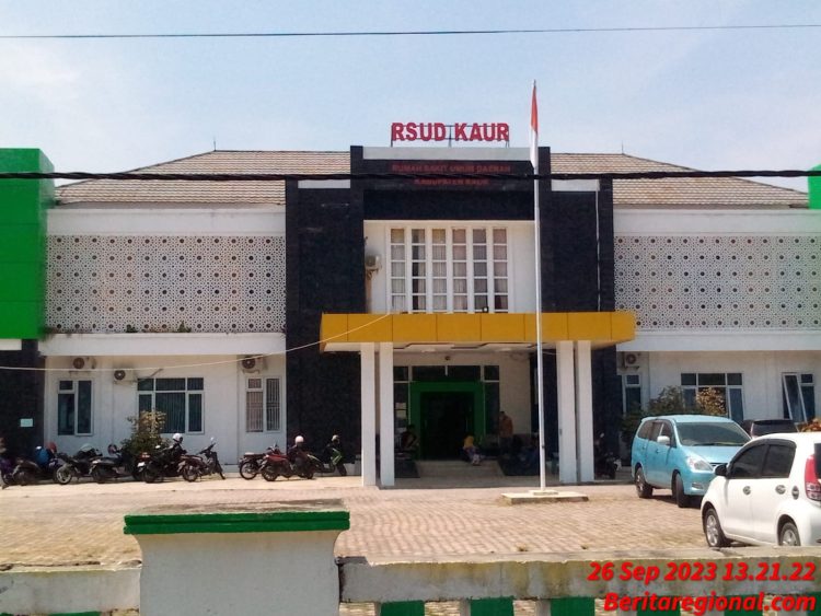 Gedung Rumah Sakit Umum Daerah (RSUD) Kaur. (Dok/supratman)