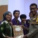 Kapolresta Bengkulu Kombes Pol Sudarno, S.Sos., M.H., bersama mahasiswa yang resmi dilantik di Hotel Adeva Bengkulu, Minggu (21/12/2025). (Dok/yl)