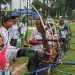 Para atlet panahan Jambi tengah berlatih serius menjelang keberangkatan ke SEA Games ke-33 Thailand 2025. Mereka bertekad membawa pulang medali untuk Indonesia. (Foto:Daus)