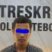 Pelaku pencurian sepeda motor berinisial NR (31) diamankan Tim Resmob Satreskrim Polres Tebo usai ditangkap di kediamannya di Kecamatan Rimbo Bujang, Kabupaten Tebo, (Dok. Humas)