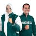 Bupati Tanjung Jabung Timur H. Dillah Hikmah Sari dan Wakil Bupati Muslimin Tanja (Dok. Humas)