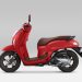 New Honda Scoopy varian warna terbaru ditampilkan sebagai bagian dari penyegaran model 2025 yang mengusung konsep retro-modern, Senin (1/12/2025). (Dok Sinsen)