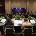 Para peserta OECD Asia Roundtable on Digital Finance 2025 mengikuti sesi diskusi hari kedua yang digelar OJK bersama OECD di Bali, Selasa (2/12/2025). (Dok. Humas OJK)