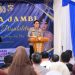 Kapolda Jambi Irjen Pol Krisno H. Siregar menyampaikan sambutan dalam kegiatan Polda Jambi Peduli Disabilitas yang digelar di SLB Negeri Prof. Dr. Sri Soedewi Masjchun Sofwan, Kota Jambi, Rabu (3/12/2025). (Dok. Nahar)