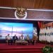 Para narasumber dan pejabat Pemerintah Provinsi Jambi menghadiri Rapat Koordinasi Forum Pembauran Kebangsaan (FPK) di Auditorium Rumah Dinas Gubernur Jambi, Rabu (3/12/2025). (Dok. Daus)