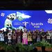 Gubernur Jambi Al Haris (tengah) menerima penghargaan Most Inspiring Tourism Leader dalam ajang Wonderful Indonesia Award 2025 yang digelar di Gedung Sapta Pesona, Jakarta, Jumat (5/12/2025) (Dok.Erit- Kominfo)