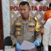 Kapolresta Bengkulu Kombes Pol Sudarno memberikan keterangan pers terkait pengungkapan kasus senjata api rakitan dan empat kilogram ganja di Polresta Bengkulu, Senin (8/12/2025). (Dok. Yola)