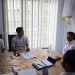 Petugas Ombudsman RI Perwakilan Jambi melakukan pemeriksaan inisiatif terkait dugaan maladministrasi layanan adminduk di Kecamatan Renah Mendaluh, Kabupaten Tanjung Jabung Barat. (Dok. Humas)