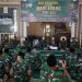 Prajurit Korem 042/Gapu mengikuti doa bersama di Masjid At-Taqwa dalam rangka peringatan Hari Juang TNI AD ke-80, Jumat (12/12/2025). (Dok. Nahar)
