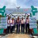 Ketua Yayasan Astra Honda Motor (Yayasan AHM) Ahmad Muhibbuddin bersama jajaran dan perangkat Desa Jalatrang meresmikan Program Desa Sejahtera Astra Honda di Dusun Babakan, Desa Jalatrang, Kabupaten Ciamis, Jawa Barat, Selasa (10/12/2025). (Dok. Sinsen)