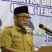 Sekretaris Daerah Provinsi Jambi Sudirman menyampaikan sambutan saat membuka Rapat Kerja Provinsi KONI Provinsi Jambi Tahun 2025 di Rumah Kito Resort Hotel, Kota Jambi, Senin (15/12/2025). (Dok. Stepanus)