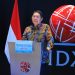 Kepala Eksekutif Pengawas Pasar Modal OJK Inarno Djajadi menyampaikan sambutan pada peluncuran Sistem Terintegrasi Pendaftaran Produk Investasi OJK–KSEI di Main Hall Bursa Efek Indonesia, (Dok. Humas OJK)