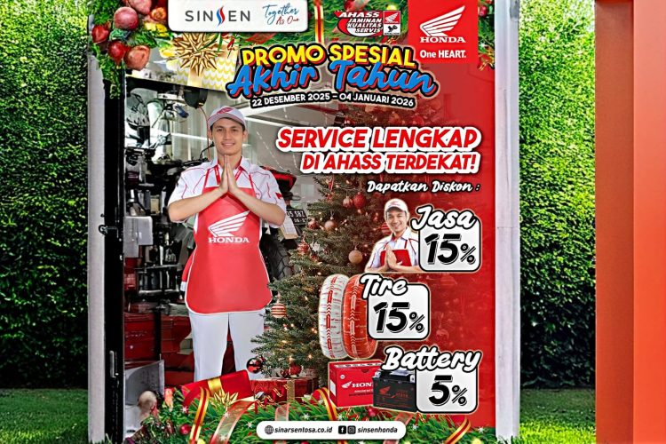 Flyer Program Service Akhir Tahun di Seluruh AHASS (Dok. Sisnen)