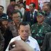 Gubernur Jambi Al Haris didampingi Forkopimda diwawancarai saat meninjau pelaksanaan ibadah Malam Natal di Gereja HKBP Kotabaru, Kota Jambi, Rabu malam (24/12/2025) (Dok, Daus)