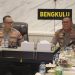 Polda Bengkulu uang diwakili Karo SDM  Tris Lesmana Zeviansyah, S.H., S.I.K., M.H. menerima kunjungan Tim STIK Lemdiklat Polri dalam rangka asistensi penelitian mahasiswa S-1 STIK Angkatan ke-83/WPS, Senin (19/1/2026). (Dok/yola)