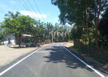 Jalan sepanjang 1,5 kilometer pada ruas Sukamaju–Sendang Mulya–Ujung Tolan, Kecamatan Penarik. (Dok/Dd)