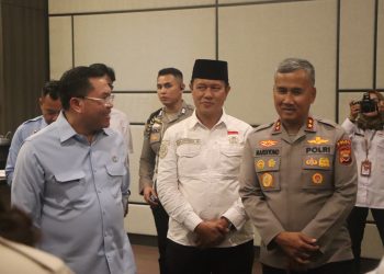 Kapolda Bengkulu Hadiri Acara Pengarahan dan Evaluasi Badan Gizi Nasional, di Hotel Mercure, Rabu (21/1/2026). (Dok/yola)