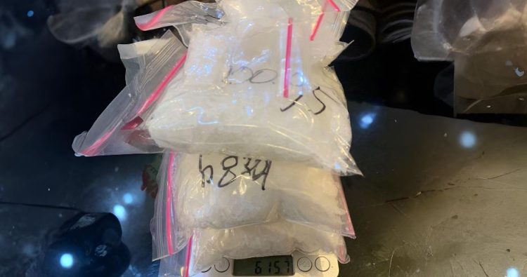 Barang bukti narkotika jenis sabu seberat 602,94 gram yang diamankan Satresnarkoba Polresta Jambi dari pengungkapan kasus peredaran narkoba di dua lokasi di Kota Jambi, Senin (12/1/2026). (Dok. Humas)