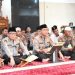 Wakapolda Jambi Brigjen Pol. M. Mustaqim bersama pejabat utama dan personel Polda Jambi mengikuti kegiatan pembinaan rohani dan mental (Binrohtal) agama Islam di Masjid Al Ikhlas Polda Jambi, Kamis (15/1/2026). (Dok. Nahar)