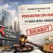 Ilustrasi gedung Otoritas Jasa Keuangan (OJK) dan dokumen pencabutan izin usaha PT Varia Intra Finance (Dok. Cici)