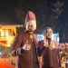 Ketua DPRD Provinsi Jambi, M. Hafiz Fattah, bersama istri saat menghadiri ajang Jambi Fashion Trend (JFT) 2026 di Anjungan Provinsi Jambi, Taman Mini Melayu Jambi, Sabtu malam (17/1/2026). (Dok. Stepanus)