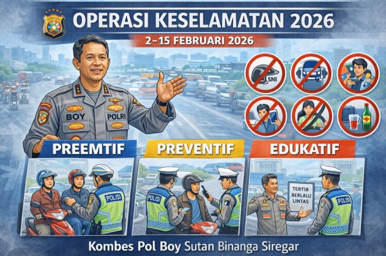 Ilustrasi banner Kapolresta Jambi Kombes Pol Boy Sutan Binanga Siregar (Dok. Cici)