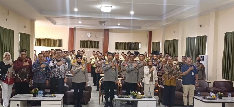 Badan Pengurus Daerah (BPD) ABUJAPI Provinsi Bengkulu menggelar syukuran HUT ke-45 Satpam, Kegiatan berlangsung di Gedung BPMP Kota Bengkulu, Kamis (8/1/2026). (Dok/yola)