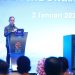 Ketua Dewan Komisioner OJK Mahendra Siregar menyampaikan sambutan pada Pembukaan Perdagangan Perdana Bursa Efek Indonesia Tahun 2026 di Gedung BEI, Jakarta, Jumat (2/1/2026). (Dok. Humas OJK)