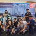 Komunitas Honda Vario Club (HVC) Jambi dan Paguyuban Ikatan Motor Honda Jambi berfoto bersama saat Grand Launching New Honda Vario 125 di Mall WTC Batanghari, Kota Jambi, Selasa (30/12/2025). (Dok. Stepanus)
