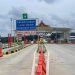 Suasana gerbang Jalan Tol Trans Sumatera (JTTS) saat arus balik Libur Natal 2025 dan Tahun Baru 2026, Jumat (2/1/2026). (Dok. Humas HK)