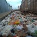 Tumpukan sampah terlihat di kawasan permukiman pesisir Kabupaten Tanjung Jabung Timur, (Dok. Daus)
